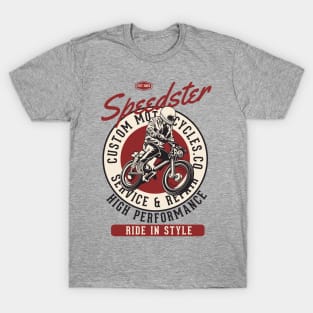 Speedster Custom Motorcycles T-Shirt